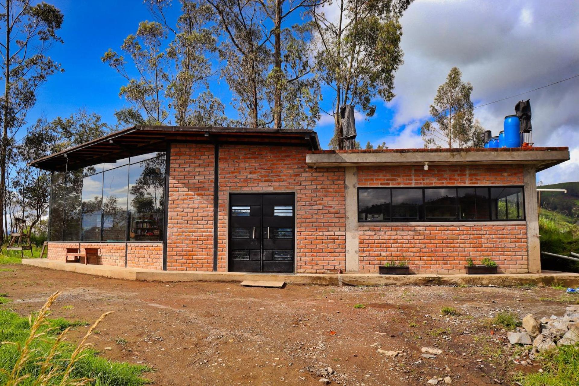 El Terreno Cultural Exchange Centre Guaranda Exterior foto